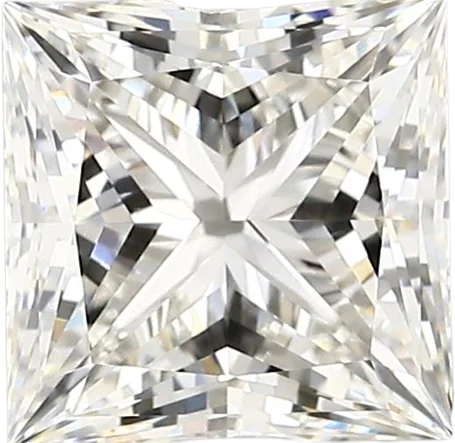 2.46 Carat G vvs1 Princess Lab Diamond