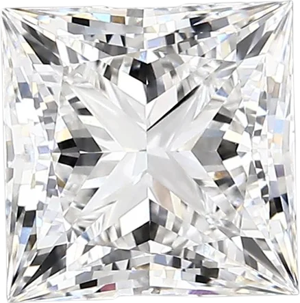 2.47 Carat E vvs2 Princess Lab Diamond