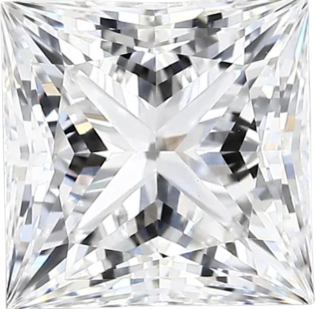 2.48 Carat D vvs2 Princess Lab Diamond