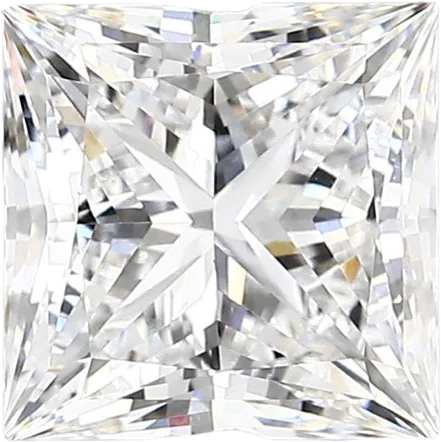 2.48 Carat E vvs2 Princess Lab Diamond