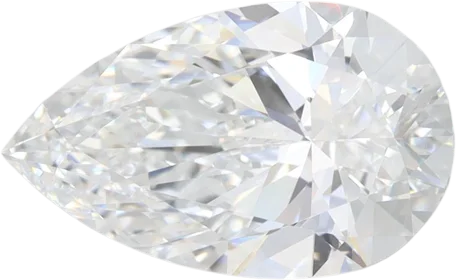 2.49 Carat D VVS1 Pear Lab Diamond