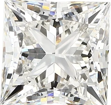 2.49 Carat F vvs2 Princess Lab Diamond