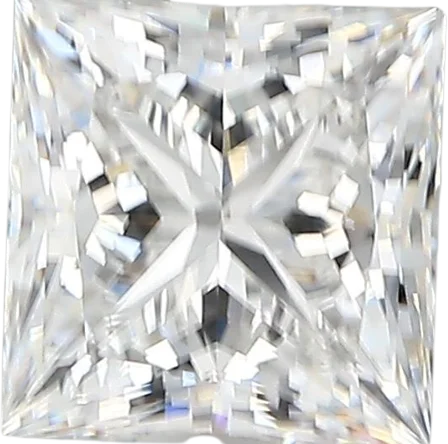 2.55 Carat E vvs2 Princess Lab Diamond