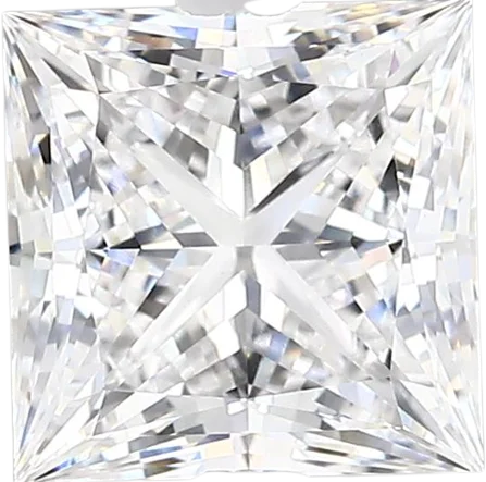 2.58 Carat D vvs2 Princess Lab Diamond