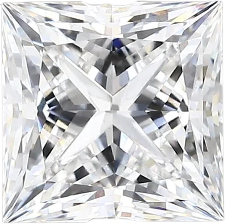 2.58 Carat D vvs2 Princess Lab Diamond