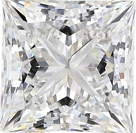 2.61 Carat E vvs2 Princess Lab Diamond