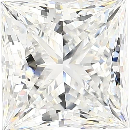 2.63 Carat F vvs2 Princess Lab Diamond