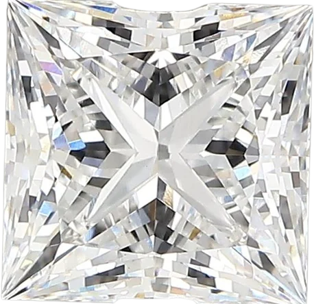 2.65 Carat D vvs2 Princess Lab Diamond