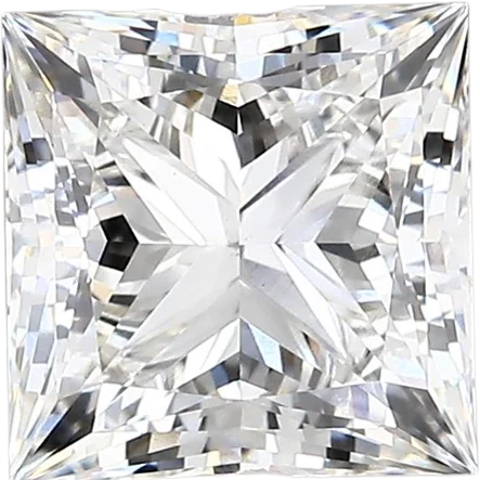 2.66 Carat F vvs2 Princess Lab Diamond