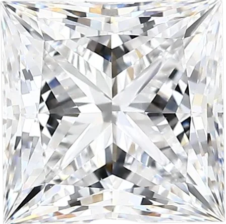 2.69 Carat D vvs2 Princess Lab Diamond