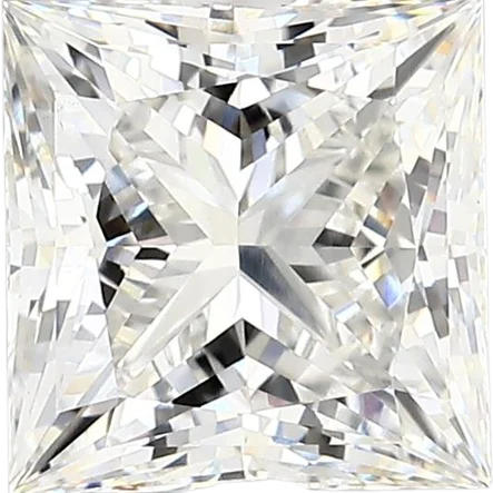 2.75 Carat G vs1 Princess Lab Diamond