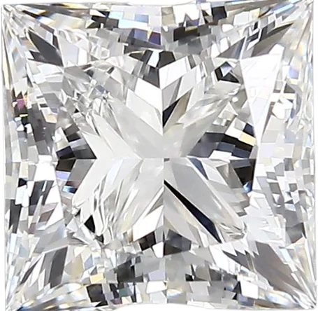 2.79 Carat E vvs1 Princess Lab Diamond