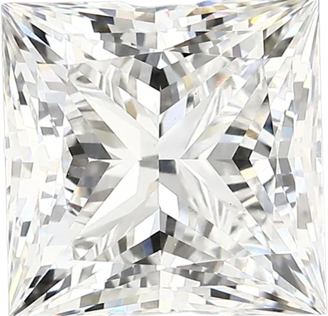 2.8 Carat E vvs2 Princess Lab Diamond