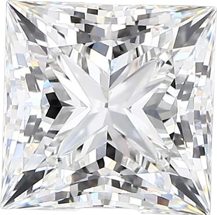 2.8 Carat E vvs2 Princess Lab Diamond