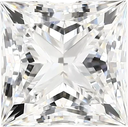 2.84 Carat D vvs2 Princess Lab Diamond