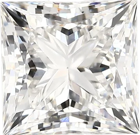 2.84 Carat F vvs2 Princess Lab Diamond