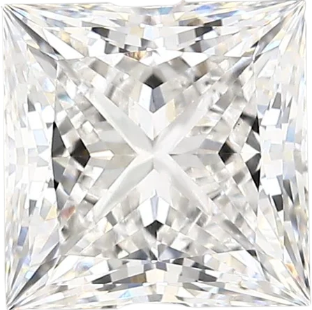 2.86 Carat F vvs2 Princess Lab Diamond