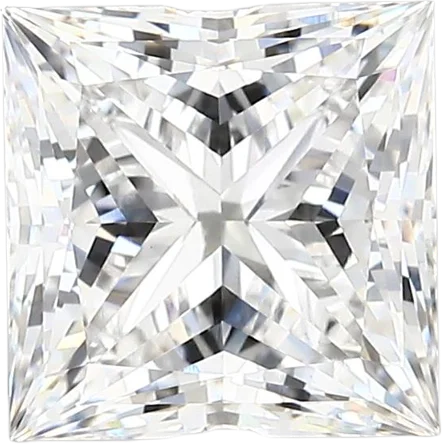 2.89 Carat D vvs2 Princess Lab Diamond