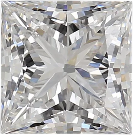 2.91 Carat E VS1 Princess Lab Diamond