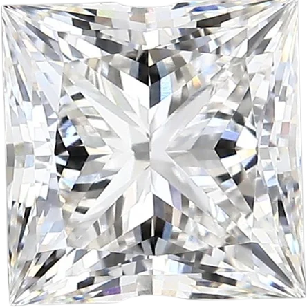 2.94 Carat F vvs2 Princess Lab Diamond