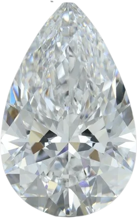 3.34 Carat D VS2 Pear Lab Diamond