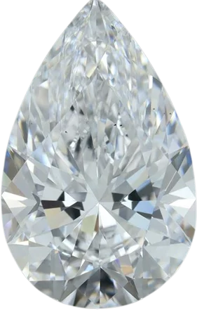 4.17 Carat D VS1 Pear Lab Diamond