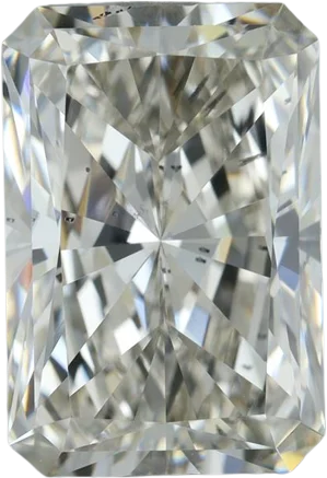 4.51 Carat H SI1 Radiant Lab Diamond