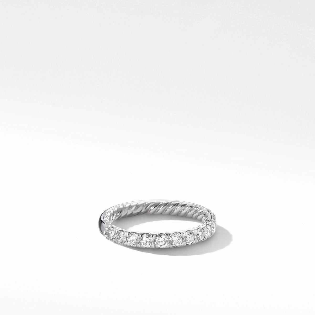 David Yurman 2.8mm Diamond Band Ring