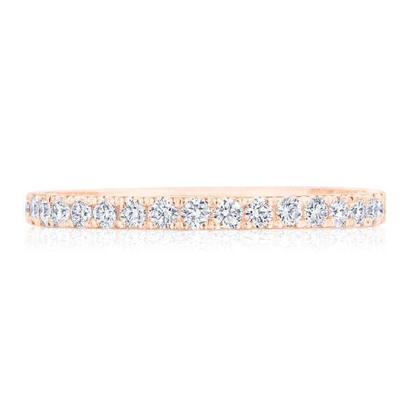 Tacori Coastal Crescent 14K Rose Gold Diamond Eternity Band